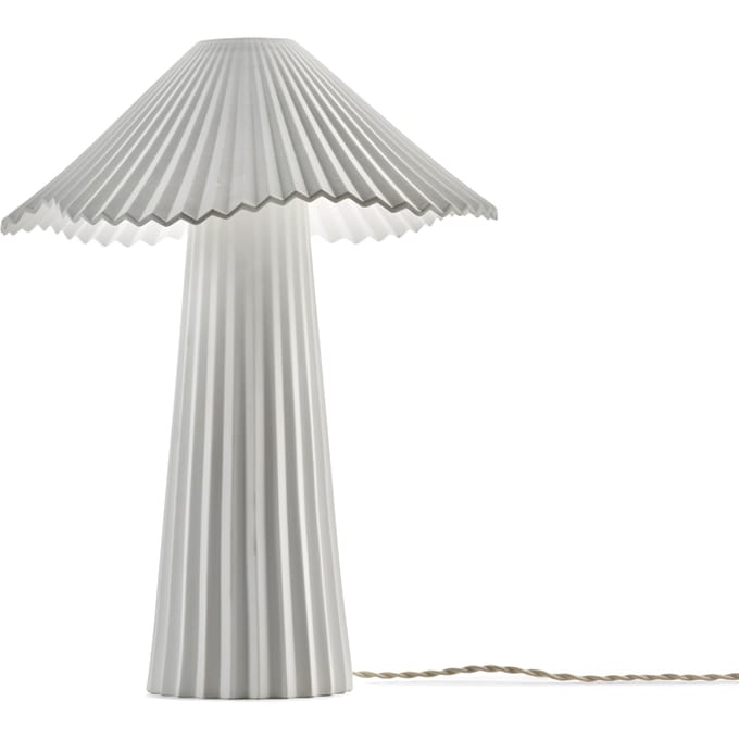 Serax Sebastian Herkner Tafel Lamp Porselein L Wit Uala Diameter 37.5cm Hoogte 48cm