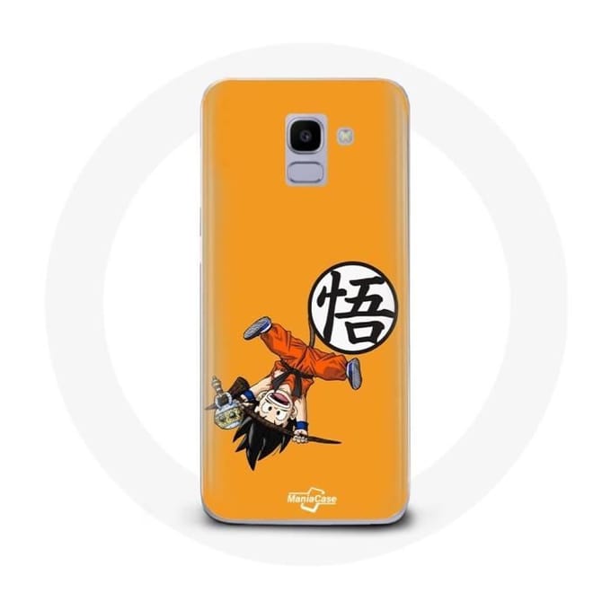 Coque pour Samsung Galaxy A8 2018 Goku Dragonball Z Enfant Anime