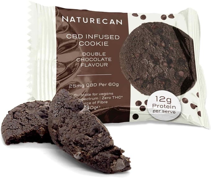 Naturecan CBD Koekjes - Double Chocolate - 1 Koekje - THC-vrij