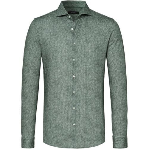 Desoto Luxury Overhemd Luxury Hai Small Line Groen / male