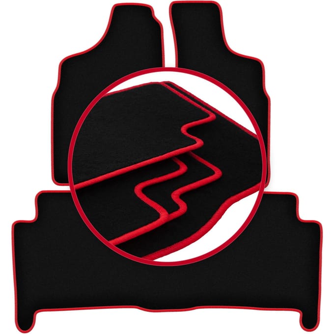 CARLUX-RED automatten voor: Ford Maverick MK1 SUV (1994-2003)