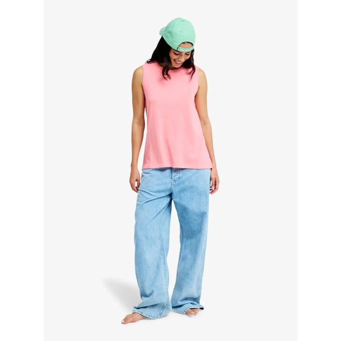 Roxy Better Days Top Zonder Mouwen Roze M Vrouw