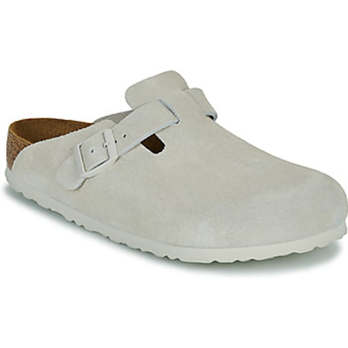 Klompen BIRKENSTOCK Boston SFB LEVE Antique White