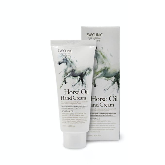 3W CLINIC Hydraterende Handcrème Paardenolie 100 ml (3 Opties) #1pcs white