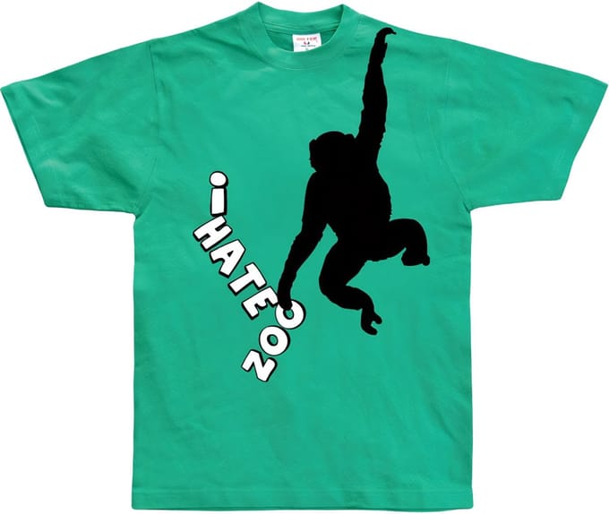 Hybris I Hate Zoo T-shirt SH-1-15109-LFH2-13