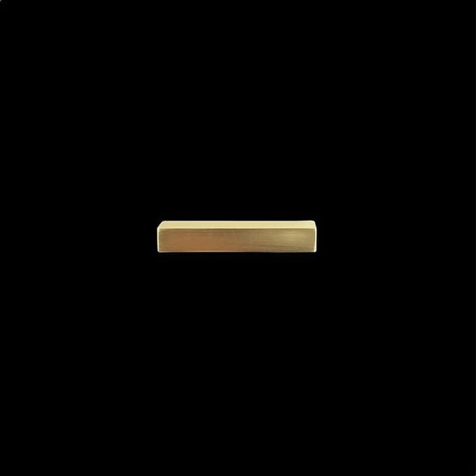 Huisnummer Goud 12,5 cm Dash - Gouden Huisnummer - modern huisnummer 125 mm
