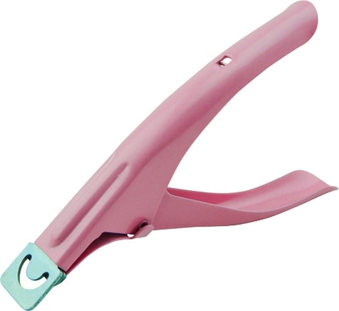 New Age Devi - RVS-Nagelknipper - Voor Perfecte Kunst- en Nepnagels - Roze