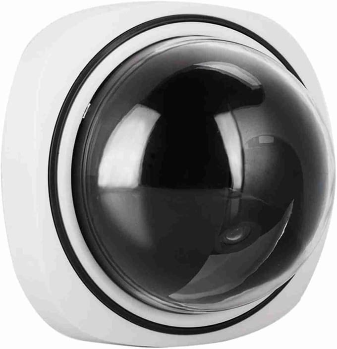 Valse Beveiligingscamera - Dome Camera - Diefstal Afschrikken - Met LED Indicator - 11 x 11 x 7 cm - Transparant