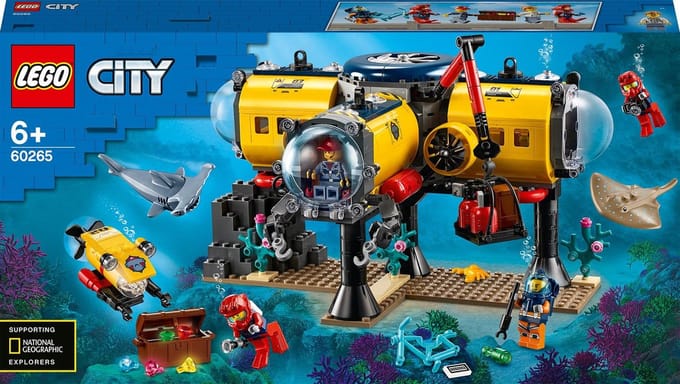 LEGO City Oceaan Onderzoeksbasis 60265