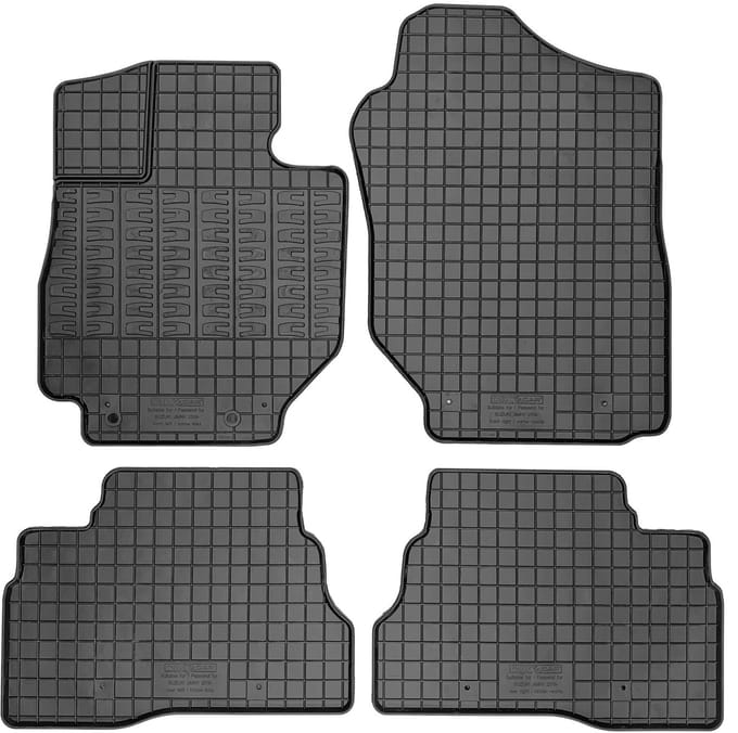 Rubber matten passend voor Suzuki Jimny (A6G) 2018- (4-delig montagesysteem)