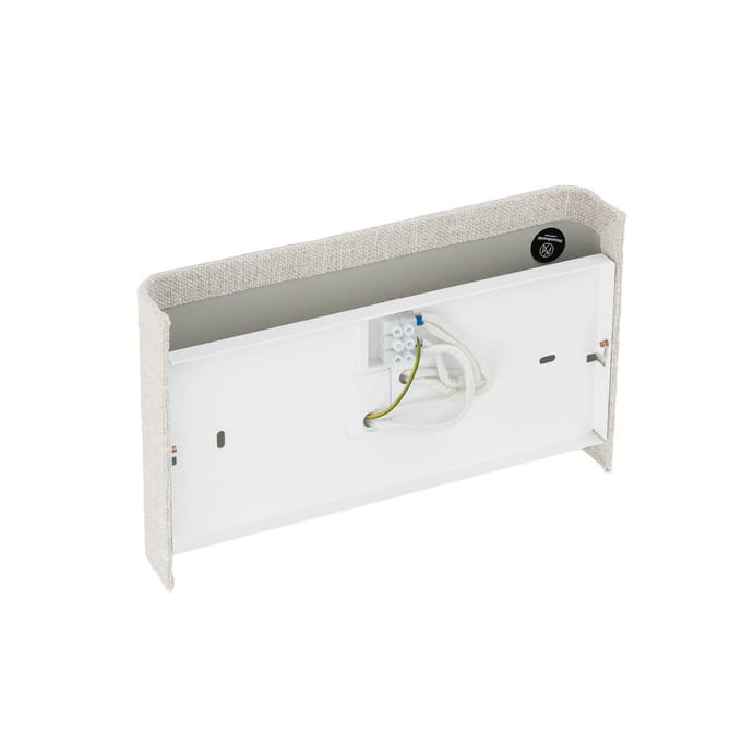 Nowodvorski Lighting Wandlamp Santana B, crème, textiel, breedte 25 cm, G9