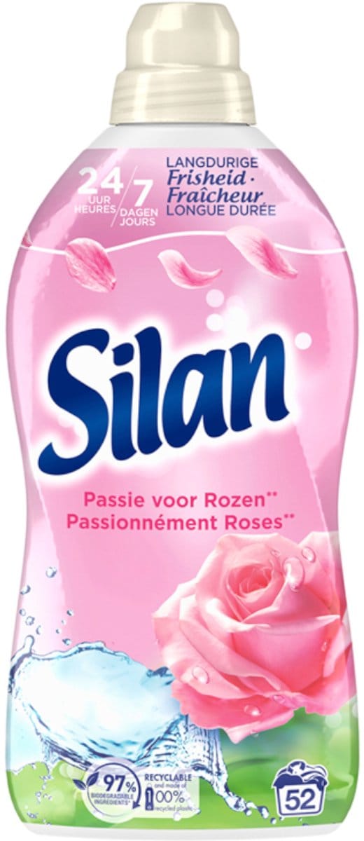 Silan Wasverzachter Passie Voor Rozen 52wasbeuren 1140ml