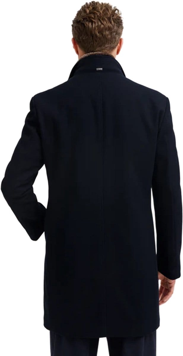 Bugatti winterjas donkerblauw