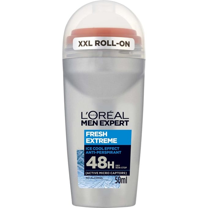 L'Or&eacute;al Paris Men Expert Fresh Extreme 48H Anti-Perspirant Deodorant Roll On 50 ml