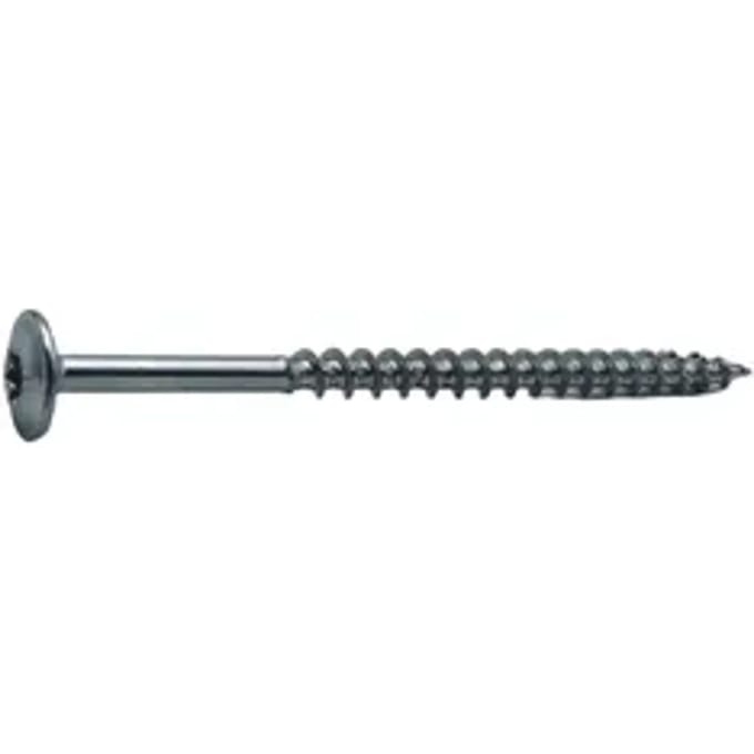 Sencys Spaanplaatschroef Gegalvaniseerd Vlakke Kop Torx - 6x100mm - 6 Stuks
