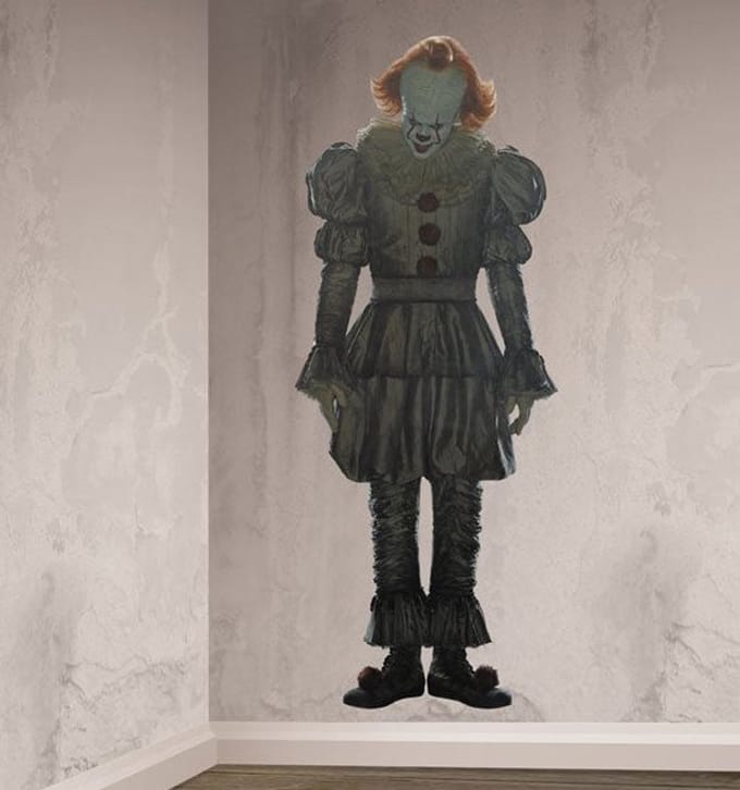 Pennywise ES II wanddecoratie 1,62m