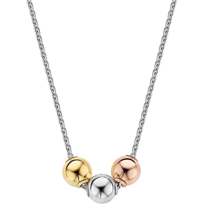 TI SENTO Milano Ketting - Lengte 42 cm - Gerhodineerd Sterling Zilver