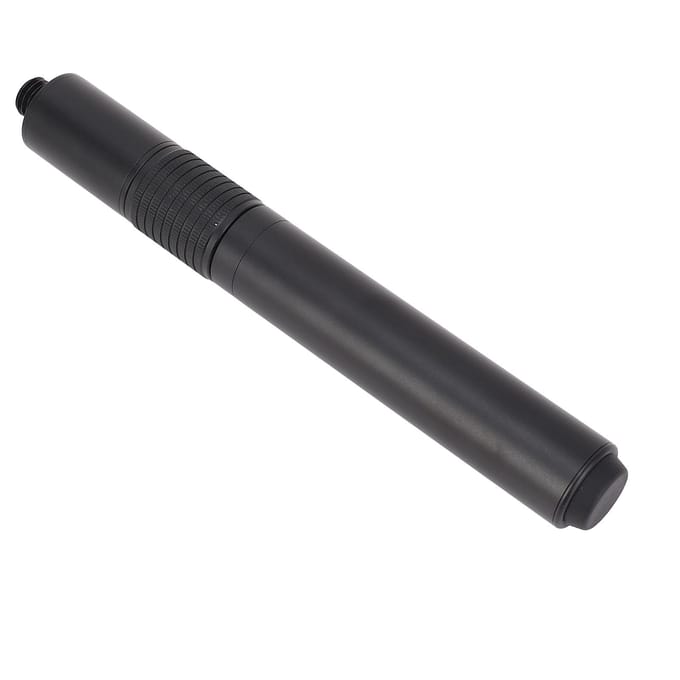 Poolkeu Verlengstuk met Bumper 240340mm Verstelbare Lengte Biljartkeu Telescopische Stok black
