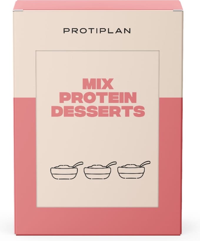 Protiplan - Desserts Mixverpakking - 7 porties - Koolhydraatarm dessert - Dieet geschikt