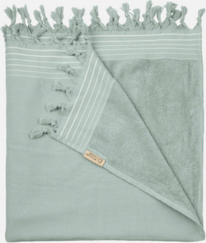 Hamamdoek Remade Cotton Jade 90x180 cm – Duurzaam en Zacht