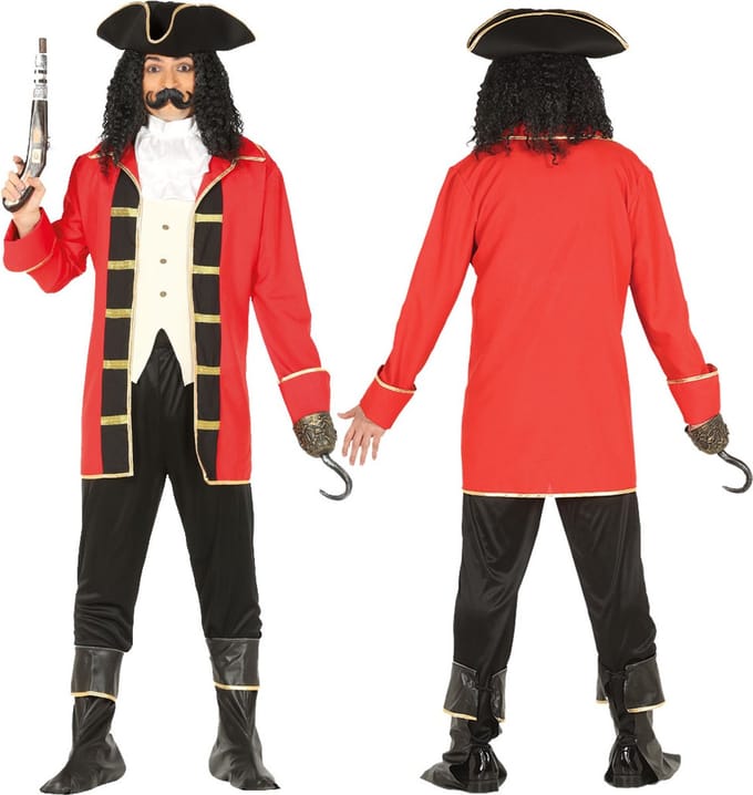 Piratenkostuum Piet Hein - Maat M