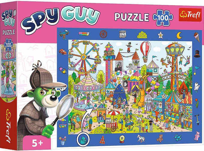 Trefl puzzel - 100 stukjes - Observation - Spy Guy - pretpark.