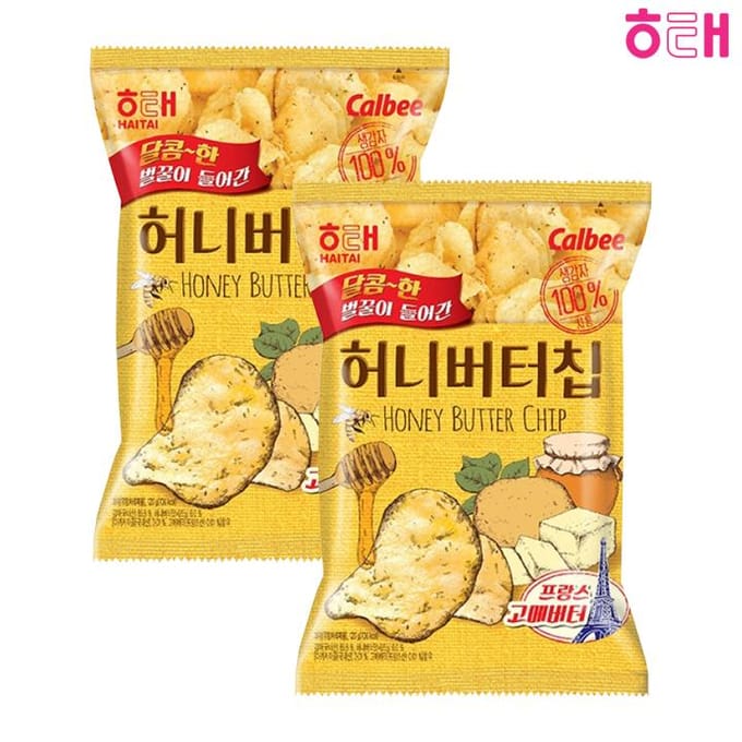 Haitai Honingboter Aardappelchips 120g (2 Verschillende Hoeveelheden) 2