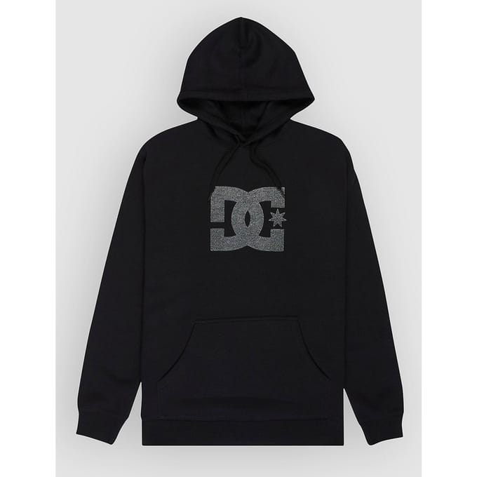 DC Strass Star Hoodie zwart