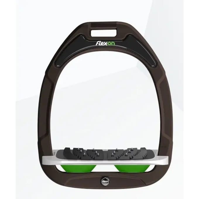 Ingebouwde Ultra Grip Beugels Bruin/grijs/groen Flex-On Green Composite