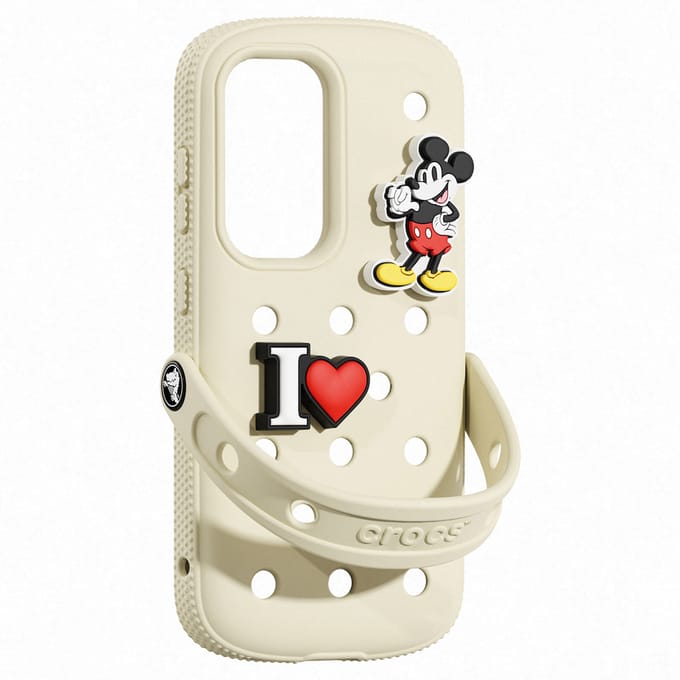 Crocs Case voor de Samsung Galaxy S25 - Bone
