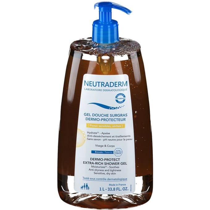 Neutraderm Dermo-Protect Overvette Douchegel 1