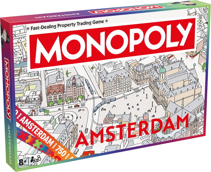 Monopoly Amsterdam 750 years - Limited edition - EN