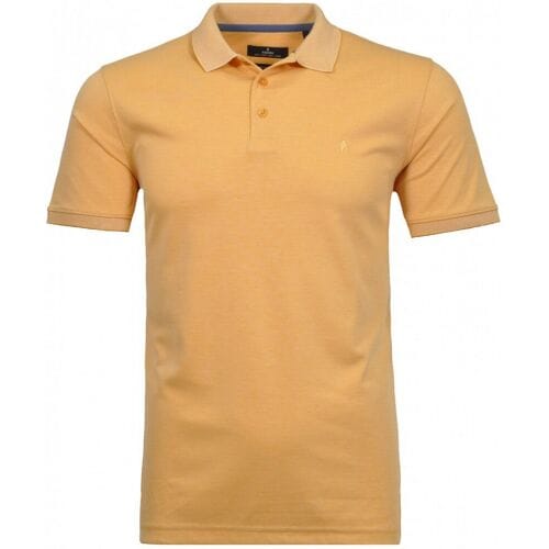 Ragman Uni Polo Light Cotton Mix Geel / male