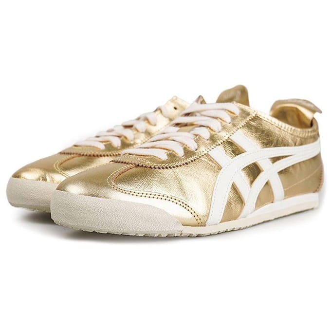 Baskets Unisexe Onitsuka Tiger Mexico 66 Or Blanc THL7C2-9401 39 white