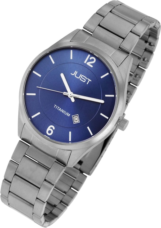 JUST herenhorloge Titan Fenrih, datumweergave