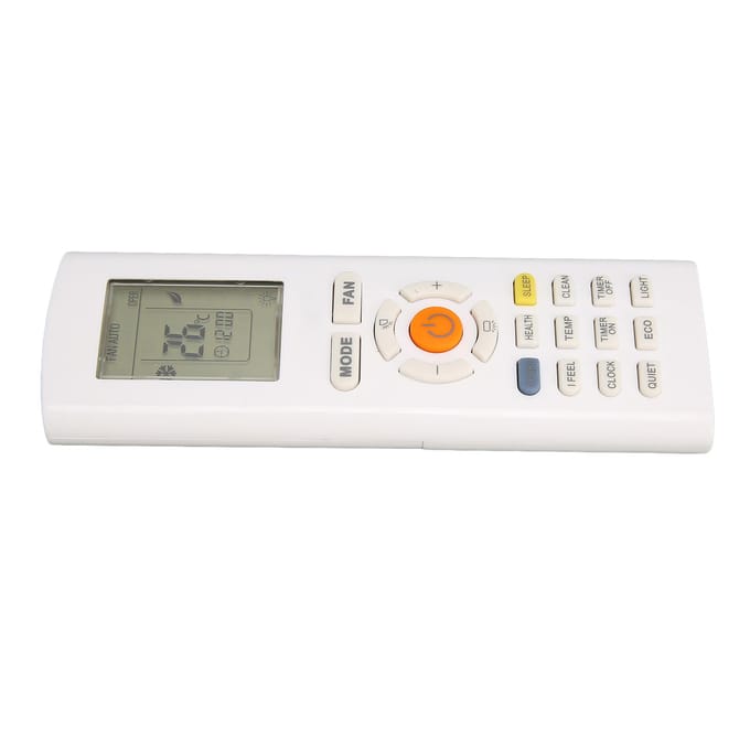Télécommande de Climatiseur Haute Sensibilité Remplacement Télécommande Universelle pour Climatiseur Rient white