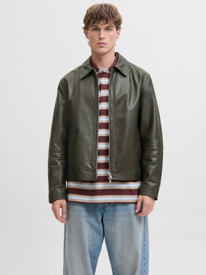 Jack & Jones Leren jas Leren jas