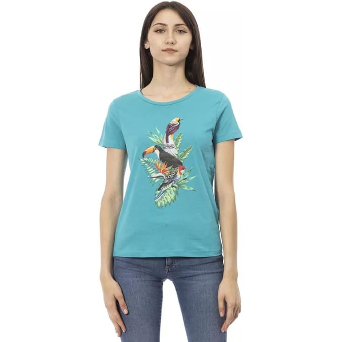 Vogeldruk T-shirt Tr23041