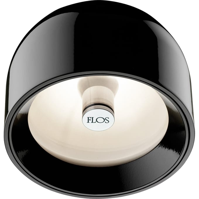 Flos Wan C/W Plafondlamp Zwart