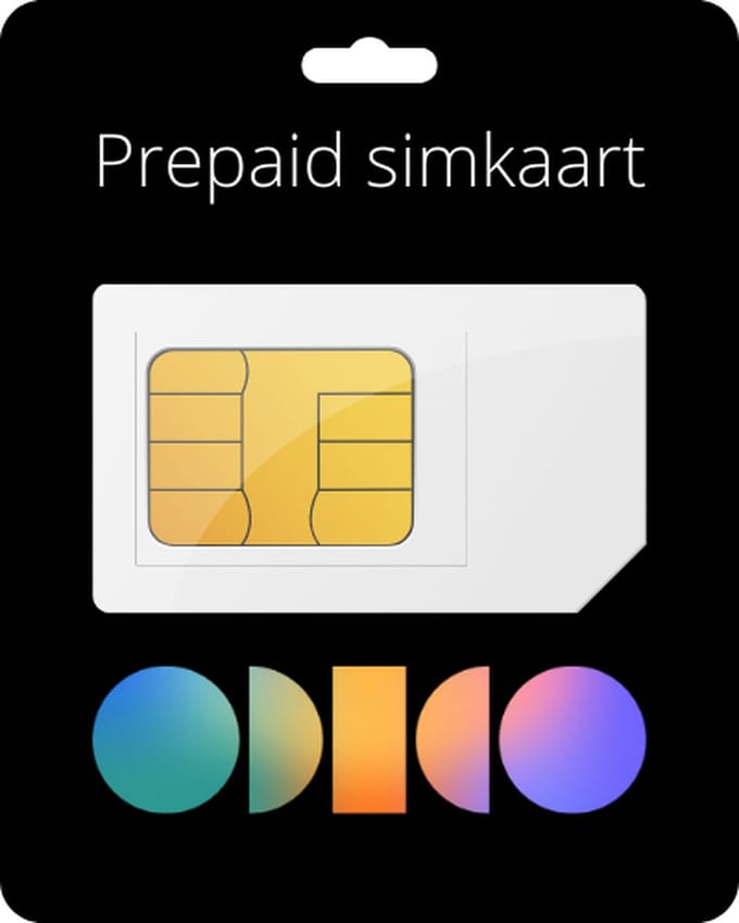 Odido Prepaid met totaal €10 beltegoed