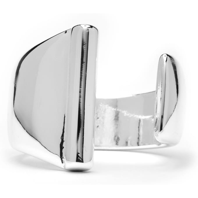 Luxenter Ring met zilveren afwerking - Alphabet