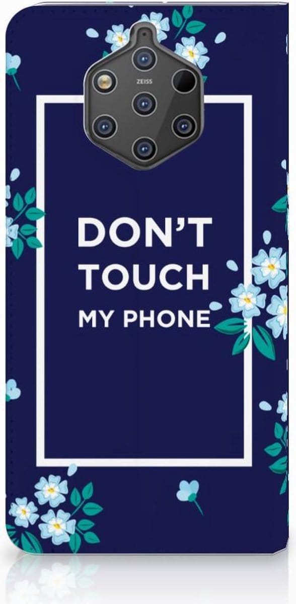 Nokia 9 PureView Design Case Flowers Blue DTMP
