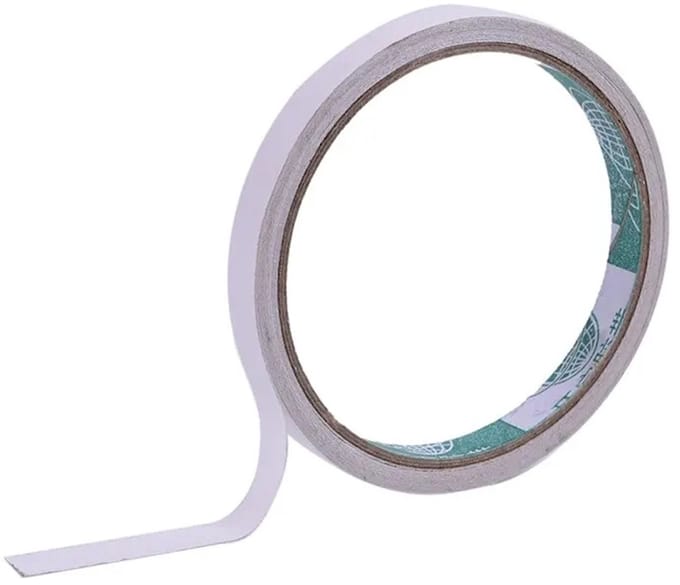 Scoby - Dubbelzijdig Tape - Sterke Montage Tape - Double Sided Tape - 2 Rollen - 8 Meter - Transparant