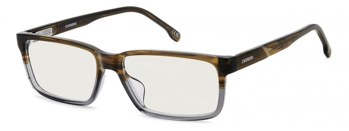 Carrera C FLEX 07/G Brown horn 54/16/145 MAN Brilmonturen