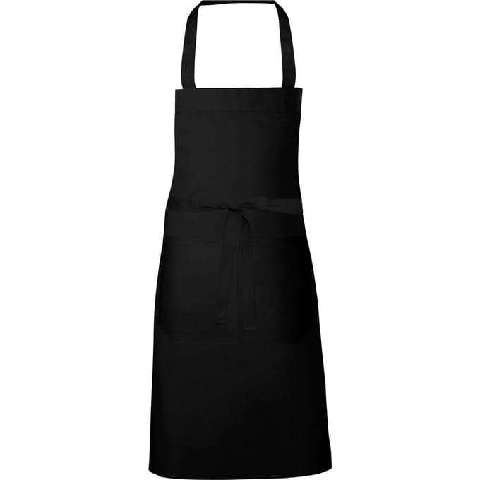 Link Kitchen Wear Hobby Katoenen Schort (Zwart)