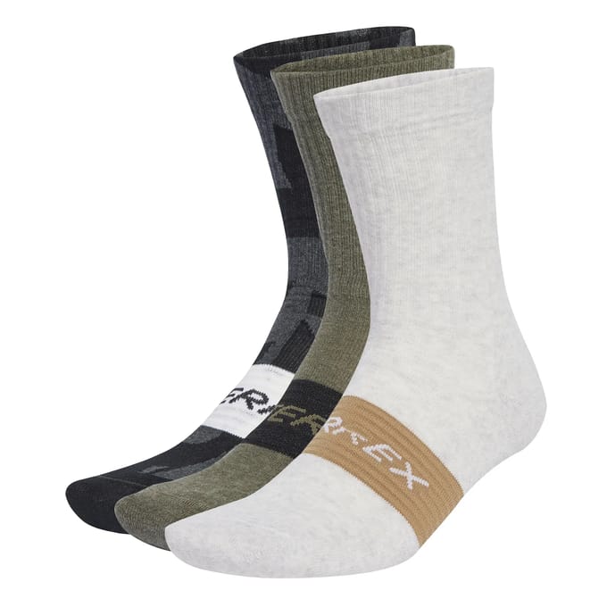 adidas TERREX Terrex Multi Sokken 3 Paar - Unisex - Zwart - 46-48