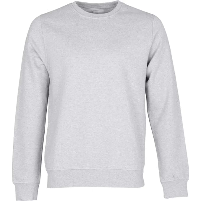 Sweatshirt ronde hals Colorful Standard Classic Organic snow melange
