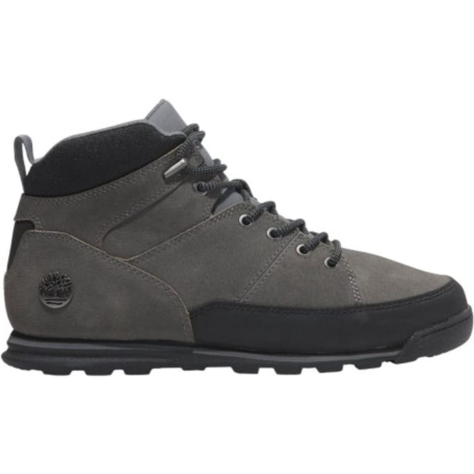 Timberland Heren Euro Rock Leren Halfhoge Laarzen (Grijs)