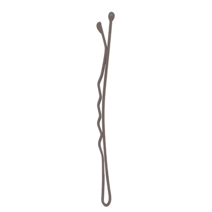 Sibel 1-Leg Metal Grips Wavy Brown 50mm-24st