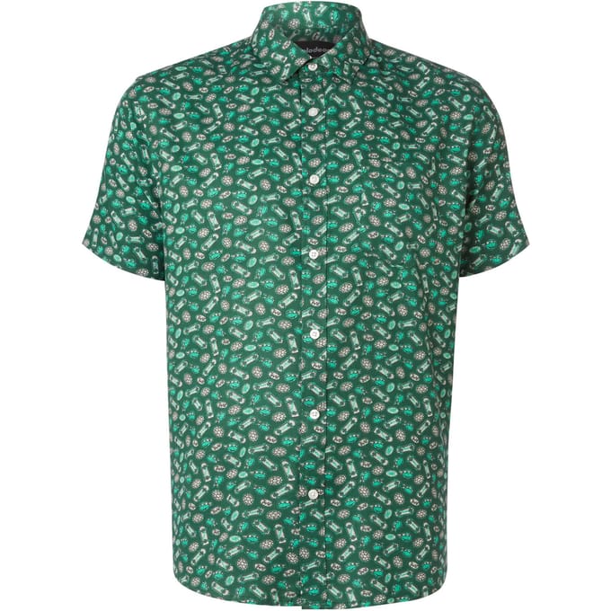Limited Edition TNMT Ditsy Printed Shirt - Zavvi Exclusive - M